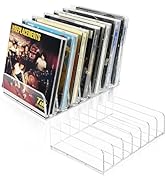 Vowcarol CD Holder 2 Pack, Clear Acrylic CD Organizers, CD Display Rack Holds up to 14 Standard C...