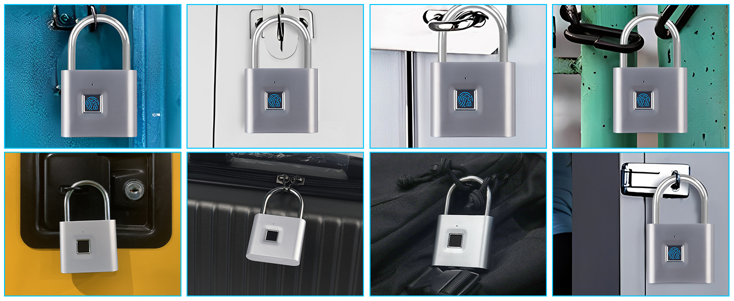 Fingerprint padlock