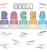 Carson Dellosa 37-Piece Races Writing Process Bulletin Board Decorations Set, Pencil Cutouts, Sen...