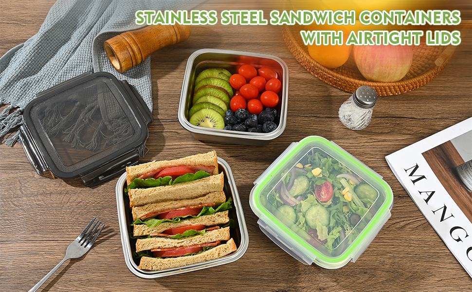 sandwich containers