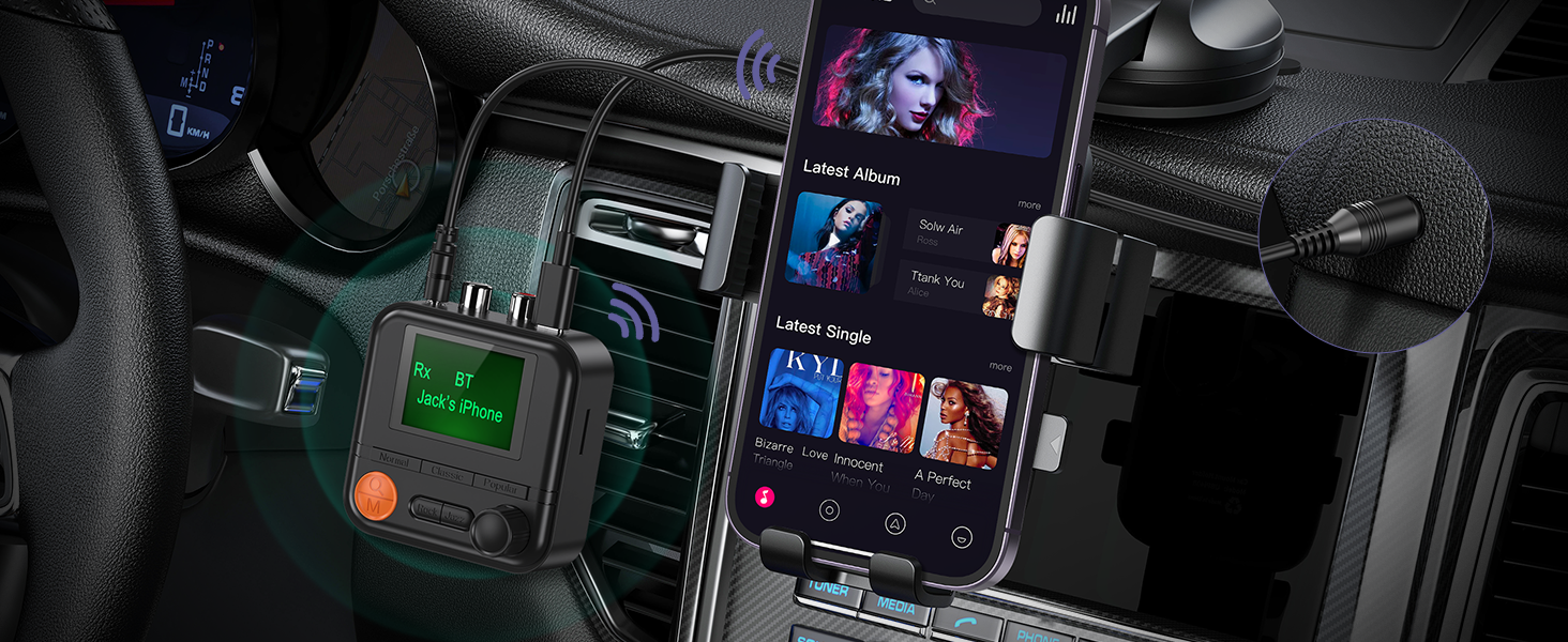 aux bluetooth adapter fo car