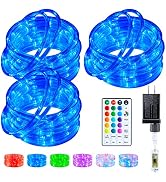 Color Changing Rope Lights Outdoor - 99ft 300 LED Outdoor String Lights with Remote, 18 Colors, C...