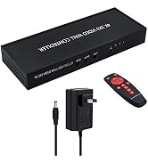 Mcbazel 4K HDMI 3x3 Video Wall Controller | 9 Channels | 90 Degree Display | 1080p, 60Hz | 1 HDMI...