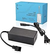 Universal Power Cord for Recliner Chair - Compact 2-Pin Power Adapter for Recliner Sofa, Lift Cha...