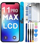 for iPhone 11 pro max LCD Screen Replacement 6.5“ (A2161,A2220,A2218,with face ID and 3D Touch Sc...