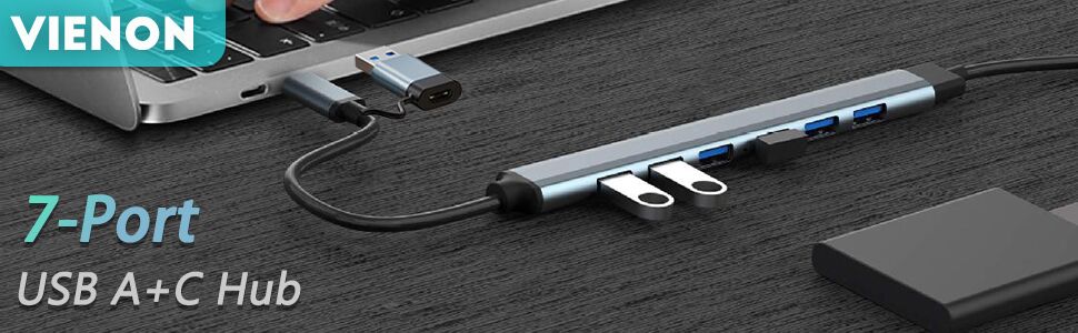 usb c hub, muti-port usb 3.0 hub