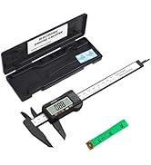 HDLNAK Digital Vernier Caliper,0-6" Calipers Measuring Tool - Electronic Micrometer Caliper, Auto...