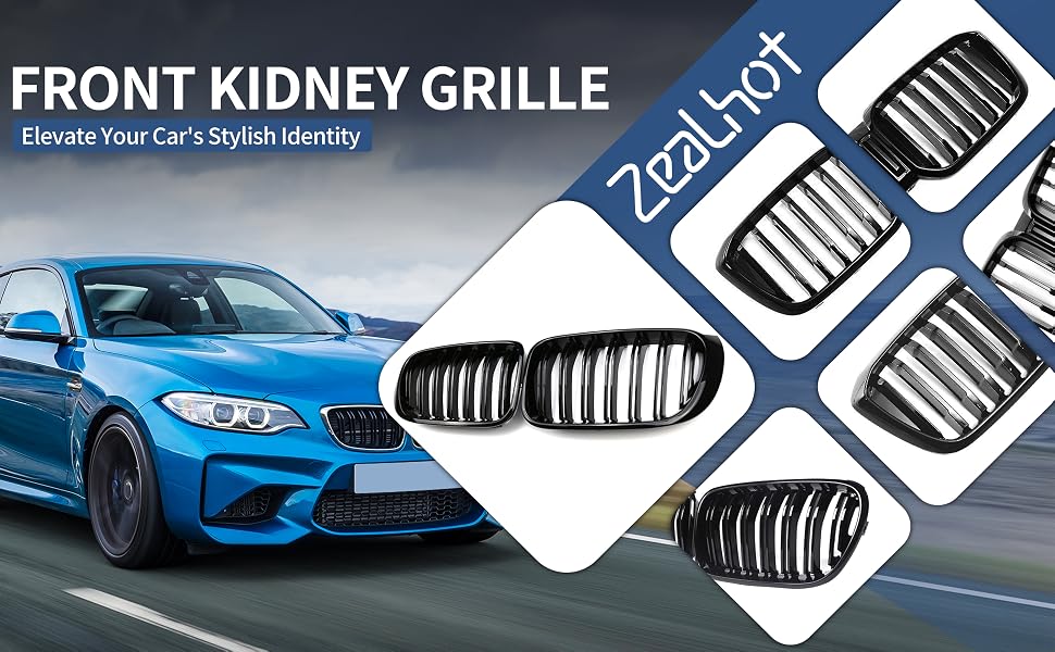 front kidney grille X3