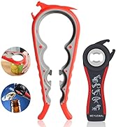 Latest Jar Opener Bottle Opener for Weak Hands, 6 in 1 Multi Function Can Opener Bottle Opener Ki...