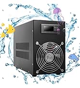 KeruRome Aquarium Chiller, 16 Gal Water Chiller for Fish Tank, Hydroponic Water Chiller Refrigera...