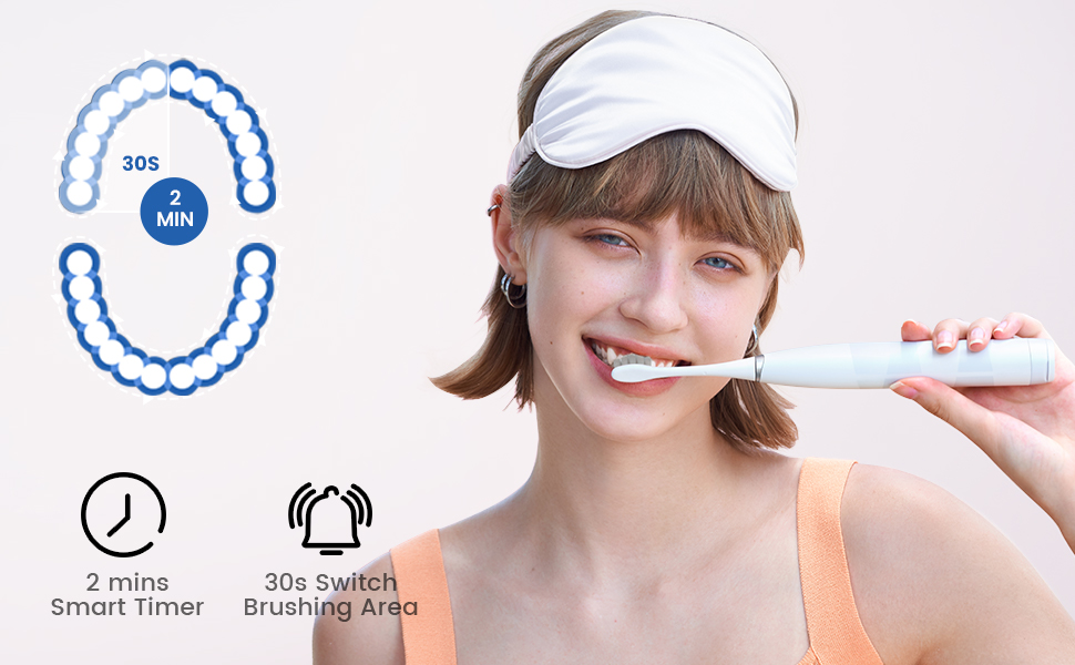 Oclean Electric Toothbrush for Adults, Rechargeable Sonic Travel Toothbrush