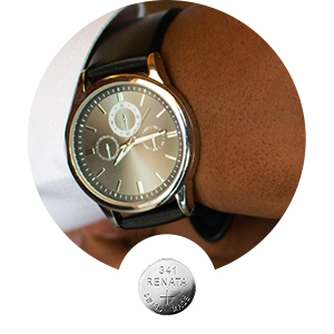 Renata silver-oxide watch battery series
