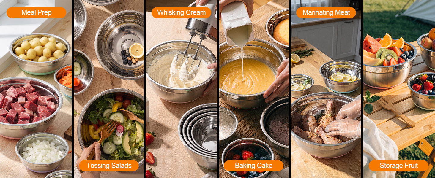 mixing bowls