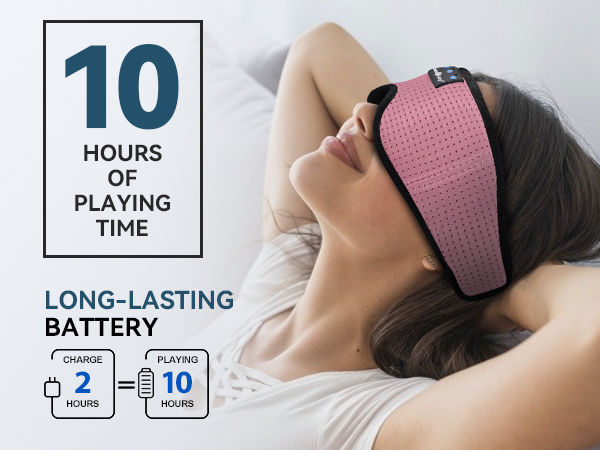 sleep headphones bluetooth sleep eye mask headphones headband for side sleepers cool gadgets gift