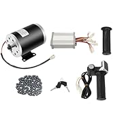 Brush Electric Bicycle Conversion Kit, 48V 1000W 3000RPM Brush E-Bike Cycling Motor Controller Mo...