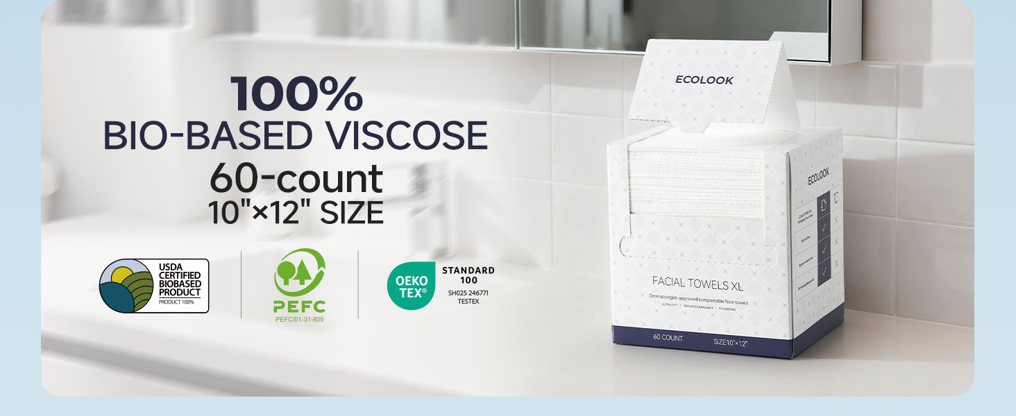 Certified by OEKO-TEX 100 and USDA