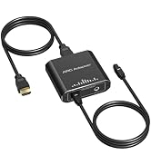 VPFET HDMI ARC Audio Extractor Only Work for HDTV ARC to Optical Audio Adapter Converter Toslink+...