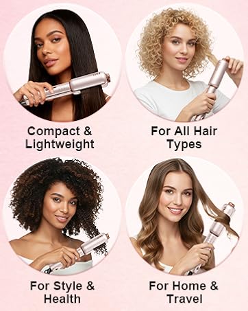 FMZ beauty 4 in 1 PROFESSIONAL and POWERFUL Straightener, Crimper and Curling lron