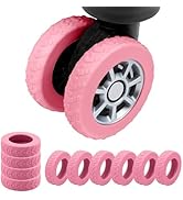 Aorotost 10 Pcs Upgrade Luggage Wheel Covers,Silicone Luggage Wheel Cover, 2-2.4 inches Carry-On ...