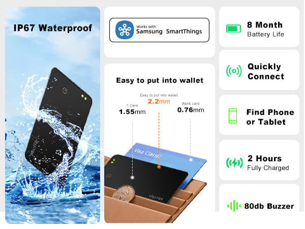 Smart Card Wallet Tracker (Samsung Only)