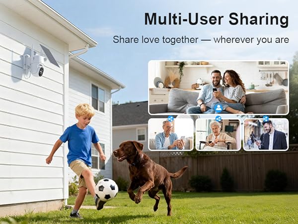 Share the house camera with your family