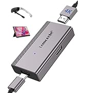 Lemorele HDMI to USB C Adapter 4K@60HZ, HDMI to Type C Adapter, Compatible with RayNeo, XREAL Air...