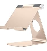 OMOTON Tablet Stand Holder Adjustable, T1 Desktop Aluminum Tablet Dock Cradle Compatible with iPa...