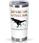 OASSIE Teacher Gifts for Women - Saurus Kids 20 oz Stainless Steel Tumbler - End of The Year Than...