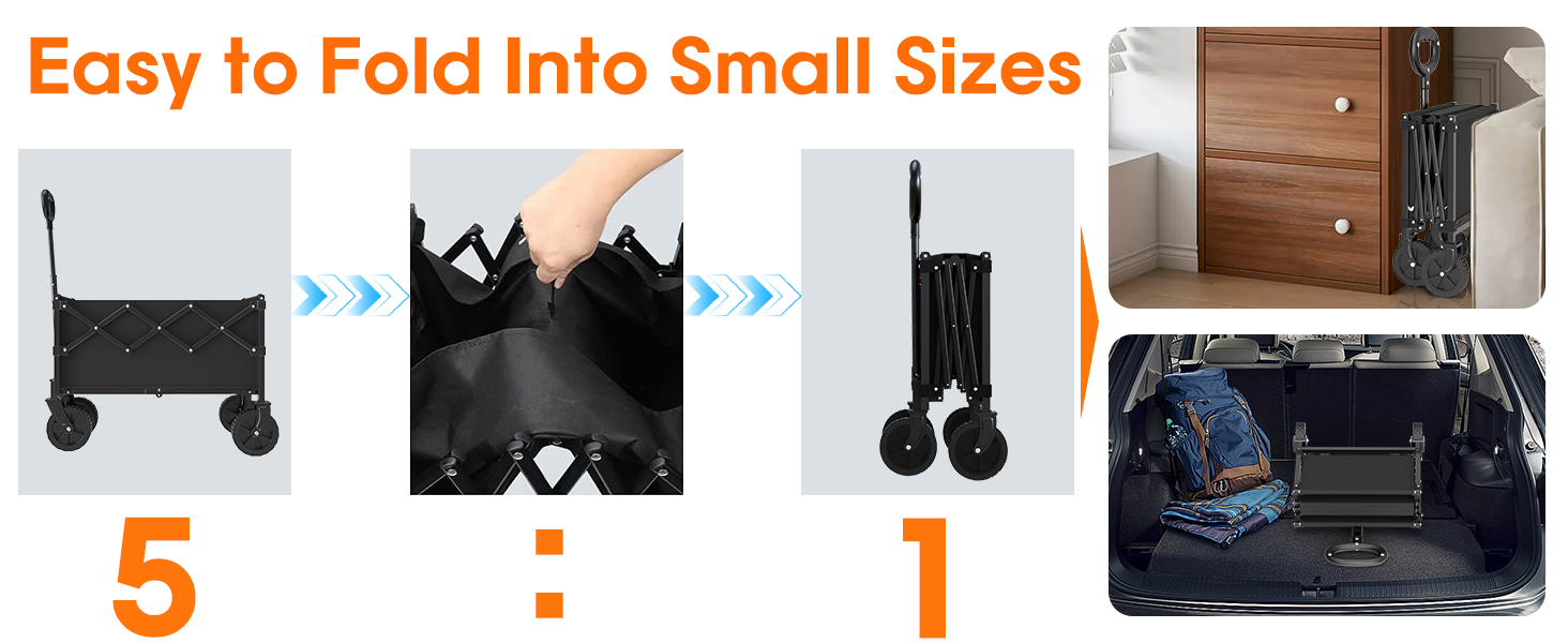 Wagons Carts Foldable