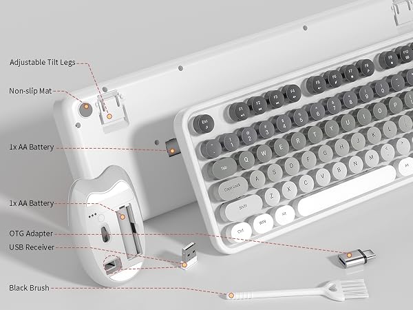 Wireless Keyboard and Mouse