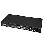 Triplett GEM Power Over Coax 16-Port Converter with Power Supply (POC-16PWP)