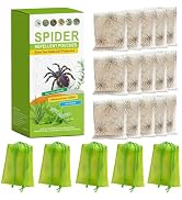 15 Pack Powerful Spider Repellent Indoor & Outdoor Use, Plant-Based Formula Spider Deterrent Indo...