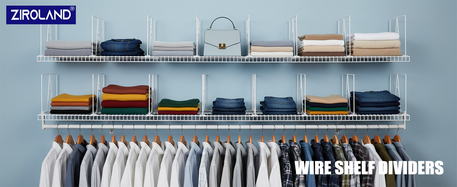 Wire Shelf Dividers