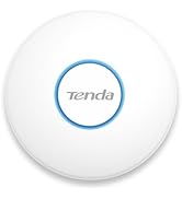 Tenda AX3000 Wi-Fi 6 Ceiling Access Point (i27) - Seamless Roaming, WPA3, MU-MIMO, PoE Injector &...