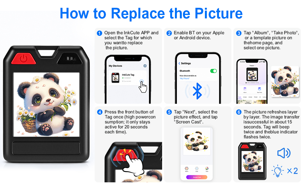 How to Replace the Picture