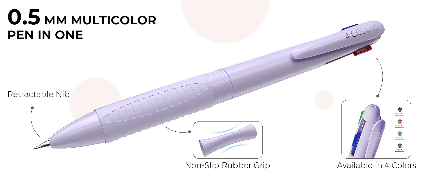 multicolor pens