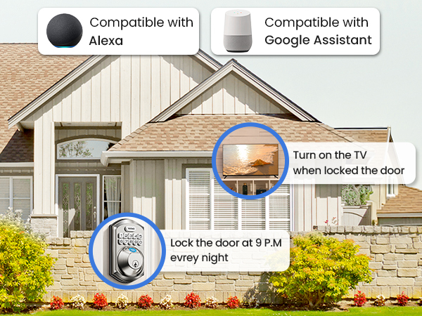 Compatible with Alexa and Google for smart home integration