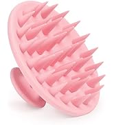 Meartchy Silicone Scalp Massager Shampoo Brush, Scalp Brush for Hair Growth & Dandruff Removal, H...