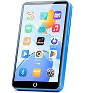 Android MP3 Player with Bluetooth and WiFi, Spotify & Parental Controls 16G | MP4 Player with 4" ...