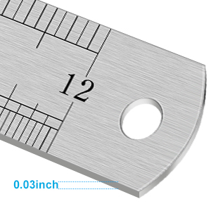 metal ruler