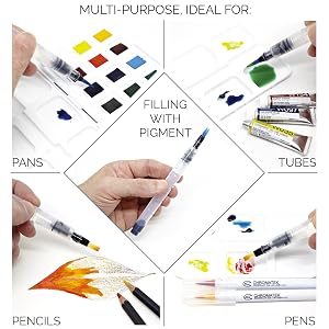 Aqua Pen Painting Brushes, Water Brush Pens