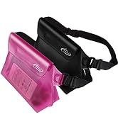 AiRunTech Waterproof Pouch with Waist Strap (2 Pack) | Beach Accessories Best Way to Keep Your Ph...