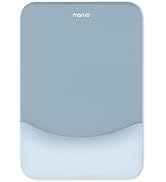 MOSISO Mouse Pad with Wrist Rest, Ergonomic Mouse Pad with Soft Cloth&Raised Curved Memory Foam, ...