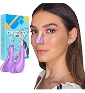 AMIJEAL Nose Shaper Clip Pain-Free Nose Bridge Straightener Corrector Soft Silicone Nose Slimmer ...