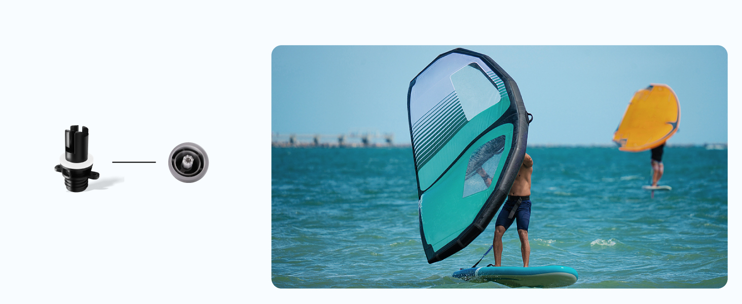inflatable surfing kite