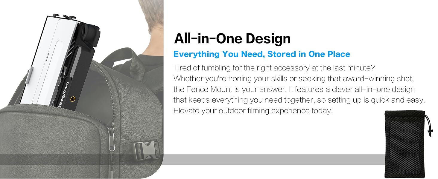 fence mount for phone shade