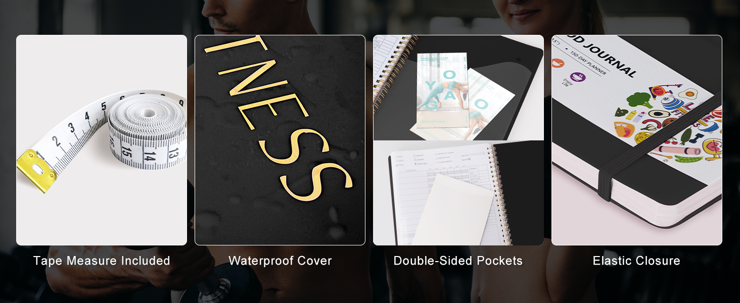 Fitness Journal Workout Planner for Women & Men