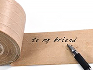 water activated kraft tape