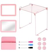 Fippy Pink locker accessories kit, locker decorations for girls, cute locker set includes locker ...