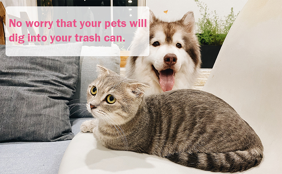 Multi-purpose trash can